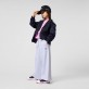 Pantaloni sport copii DKNY pentru fata cu picior larg