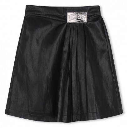 Fusta scurta copii DKNY din piele ecologica