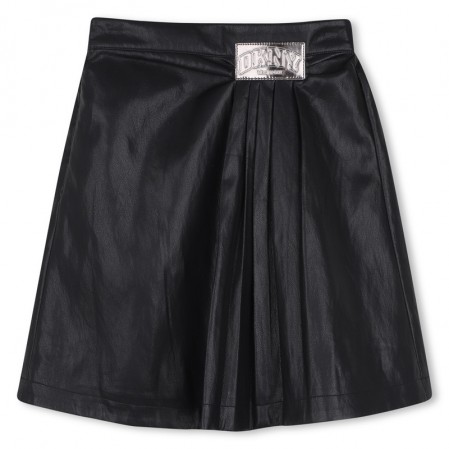Fusta scurta copii DKNY din piele ecologica