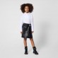 Fusta scurta copii DKNY din piele ecologica