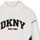 Pulover copii DKNY pentru baiat cu aplicatie si logo