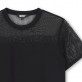 Tricou scurt copii DKNY pentru fata cu maneci transparente