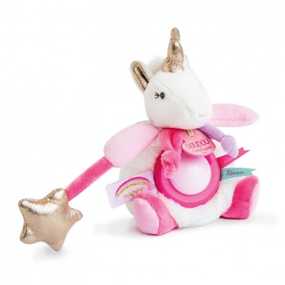 Lampa pufoasa pentru bebelusi Doudou et Compagnie
