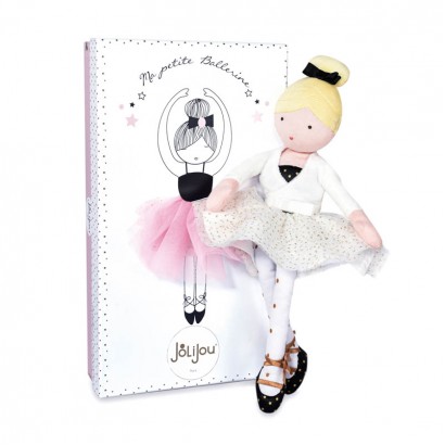 Doudou Papusa moale Balerina Anais 35cm