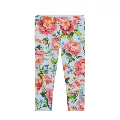 Colanti copii Guess reversibili pentru fata cu flori