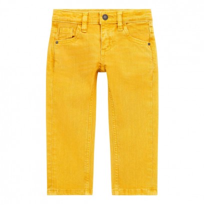 Pantaloni slim copii Guess din denim pentru baiat
