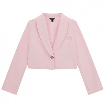 Blazer copii Guess pentru fata cu nasture cu logo