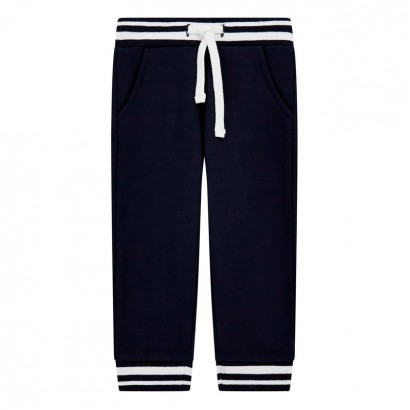 Pantaloni sport copii Guess pentru baiat cu logo pe spate