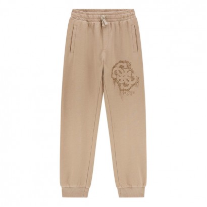 Pantaloni sport copii Guess pentru baiat cu sireturi