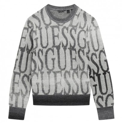 Pulover copii Guess pentru baiat tricotat print logo