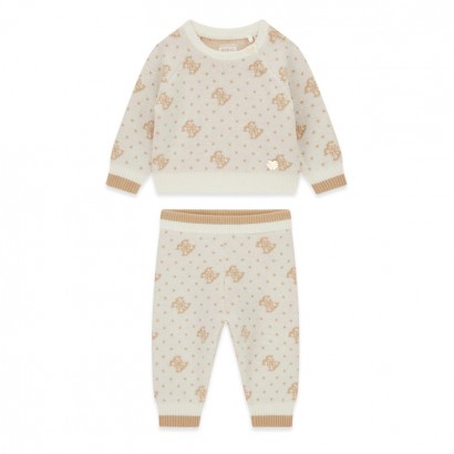 Set tricotat bebe Guess pentru fetita 2p