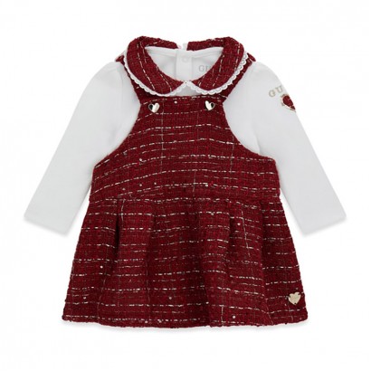 Set bebe Guess pentru fetita cu body si sarafan