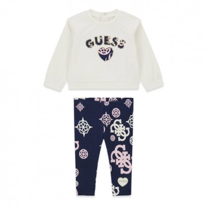 Set bebe Guess pentru fetita 2 p cu colanti