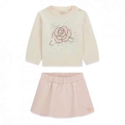 Set bebe Guess pentru fetita 2p cu fusta