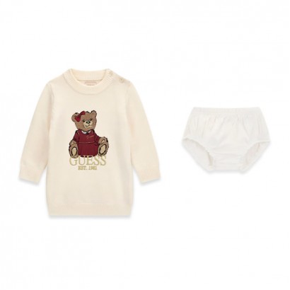 Set bebe Guess pentru fetita 2p cu ursulet