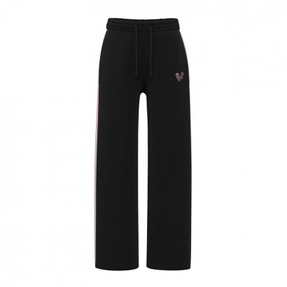 Pantaloni sport copii Guess pentru fata cu benzi si logo