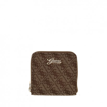 Portofel copii Guess pentru fata cu logo si fermoar