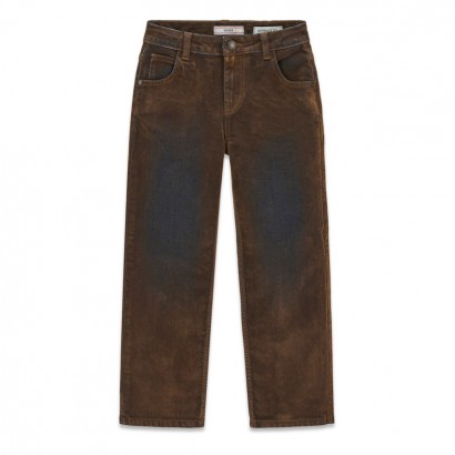 Pantaloni copii Guess pentru baiat cu croiala dreapta