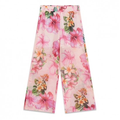 Pantaloni de efect copii Guess pentru fata cu print