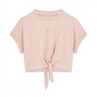 Tricou de efect copii Guess pentru fata cu sireturi