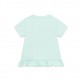 Tricou bebe Guess pentru fetita cu aplicatie si volanase Tricou bebe Guess pentru fetita cu aplicatie si volanase