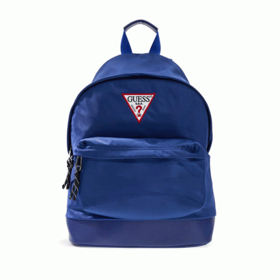 Rucsac copii Guess unisex cu trei buzunare si logo