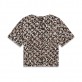 Tricou scurt copii Guess pentru fata cu logo si inscriptie Love