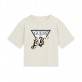 Tricou scurt copii Guess pentru fata cu logo si inscriptie Love