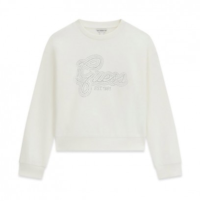 Bluza copii Guess pentru fata cu logo stralucitor