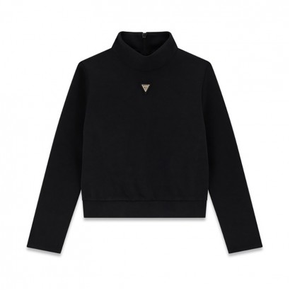 Bluza copii Guess pentru fata cu logo metalic