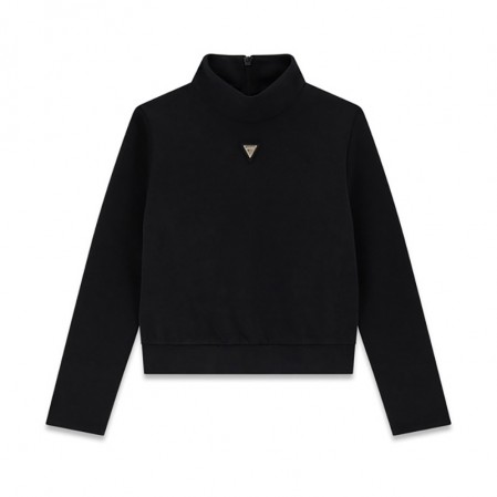 Bluza copii Guess pentru fata cu logo metalic