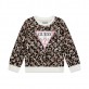 Bluza copii Guess pentru fata cu print de efect si logo