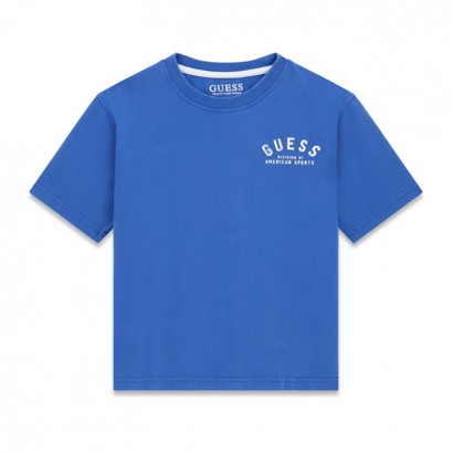 Tricou copii Guess pentru baiat cu inscriptie logo la spate