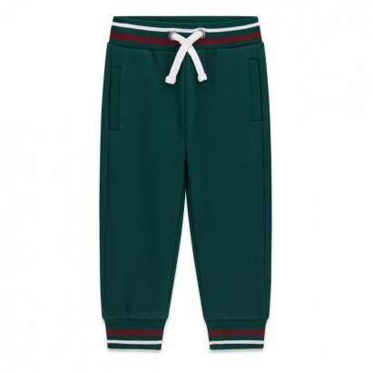 Pantaloni sport copii Guess de baiat cu logo pe buzunarul din spate