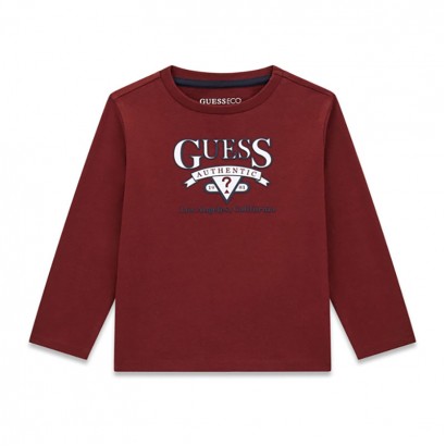 Bluza copii Guess pentru baiat cu logo si inscriptie