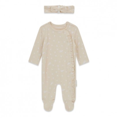 Set bebe Guess pentru fetita 2 piese cu bentita