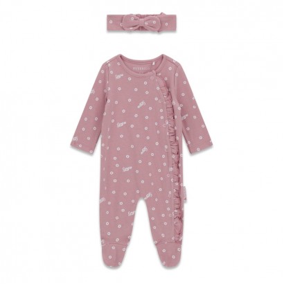 Set bebe Guess pentru fetita 2 piese cu bentita