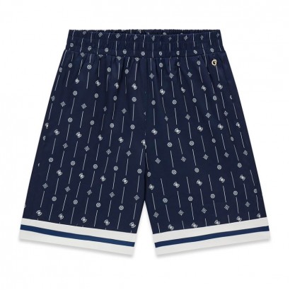 Pantaloni scurti copii Guess pentru fata cu print de efect
