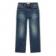 Blugi copii Guess pentru baiat cu design de efect