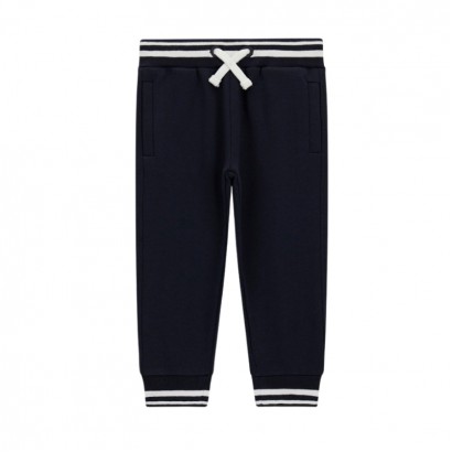 Pantaloni sport de copii Guess pentru baiat cu sireturi