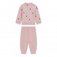 Set bebe cu maneca lunga Guess pentru fetita cu fermoar