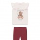 Set bebe Guess pentru fetita tricou ca maneca scurta