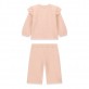 Set bebe Guess pentru fetita cu bluza sport si pantaloni