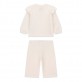 Set bebe Guess pentru fetita cu bluza sport si pantaloni
