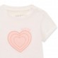 Set bebe Guess pentru fetita tricou cu maneca scurta si fusta