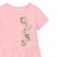 Set bebe Guess pentru fetita tricou cu maneca scurta si colanti Set bebe Guess pentru fetita tricou cu maneca scurta si colanti