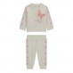 Set bebe Guess pentru fetita bluza sport cu maneca lunga si pantaloni