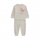 Set bebe Guess pentru fetita bluza sport cu maneca lunga si pantaloni