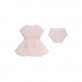 Set bebe Guess pentru fetita cu rochita cu fusta din tul si chilotei