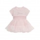 Set bebe Guess pentru fetita cu rochita cu fusta din tul si chilotei